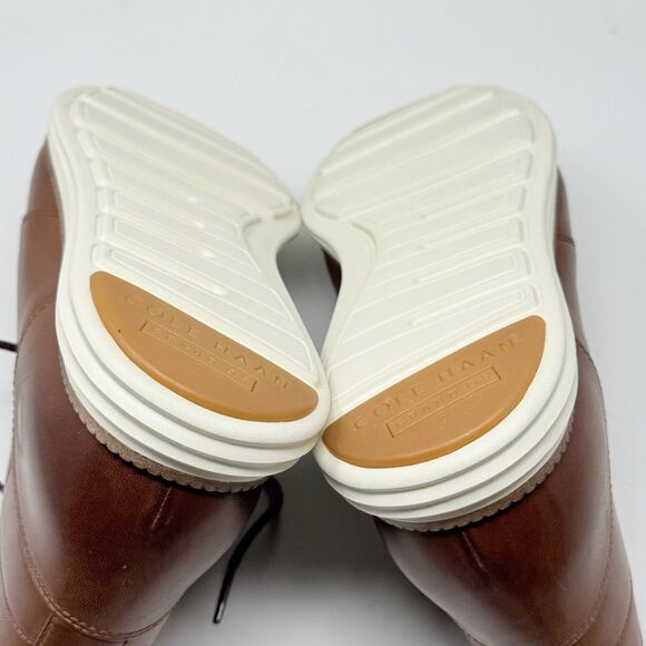 Cole Haan Original Grand Chukka Boots Mens 13 M Woodbury Brown Ivory Leather main image 7